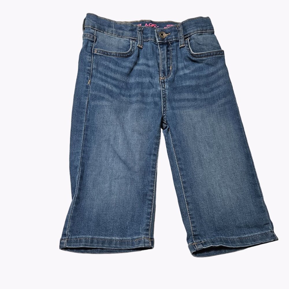 Childrens Place Skimmer Pant Jeans Girls Size 12 Slim Medium Wash Denim